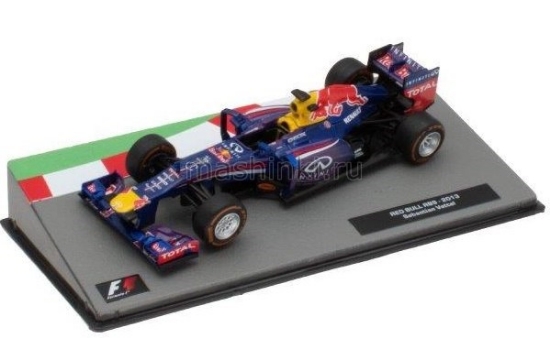 Изображение ALTAYA 1/43 INFINITI RED BULL Racing RB9 №1 Sebastian Vettel Чемпион мира 2013