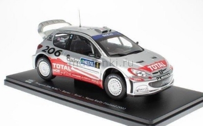 Изображение ALTAYA 1/24 PEUGEOT 206 WRC №1 Peugeot Total Burns/Reid 2 место Neste Rally Finland 2002