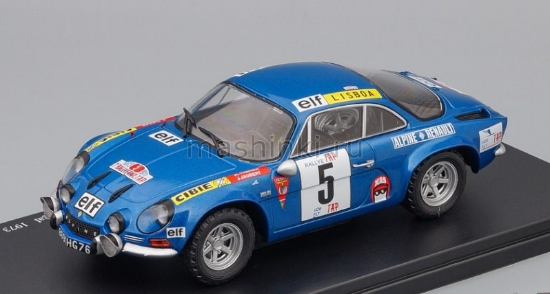 Изображение ALTAYA 1/24 RENAULT ALPINE A110 1800 №5 Alpine Renault Therier/Jaubert Winner Rally de Portugal 1973