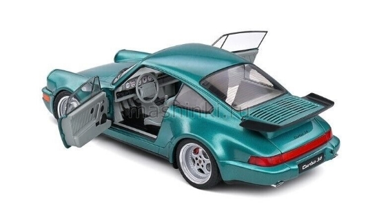 Изображение SOLIDO 1/18 PORSCHE 964 Turbo 1991 green