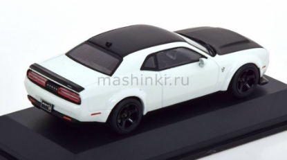 Изображение SOLIDO 1/43 DODGE Challenger Demon 2018 white/black