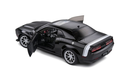 Изображение SOLIDO 1/18 DODGE Challenger SRT Hellcat RedEye Widebody 2023 black/черный