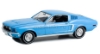 Изображение GREENLIGHT 1/18 FORD Mustang Fastback Ford Rainbow Of Colors 1968 sierra blue