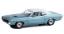 Изображение GREENLIGHT 1/18 DODGE Challenger Western Sport Special 1970 blue metallic/white