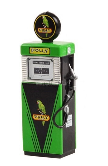 Изображение GREENLIGHT 1/18 Бензоколонка Wayne 505 Gas Pump Polly Gas 1951