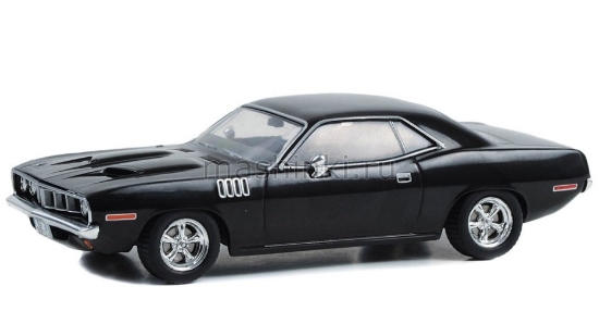 Изображение GREENLIGHT 1/43 PLYMOUTH Cuda 1971 (к/ф Джон Уик-4)