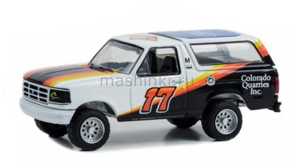 Изображение GREENLIGHT 1/64 FORD Bronco №17 Jimmy Ford Pikes Peak International Hill Climb 1994