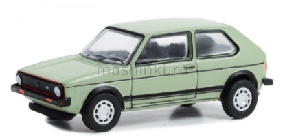 Изображение GREENLIGHT 1/64 VW Golf Mk.I GTI 1979 Inari silver metallic