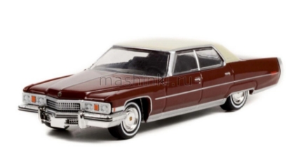 Изображение GREENLIGHT 1/64 CADILLAC Sedan deVille 1973 (к/ф Рокки)