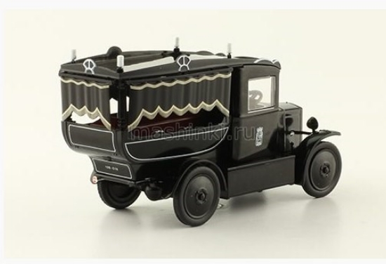 Изображение ALTAYA 1/43 BERLIET VTB Mortuaire Electrique (катафалк) 1924 black