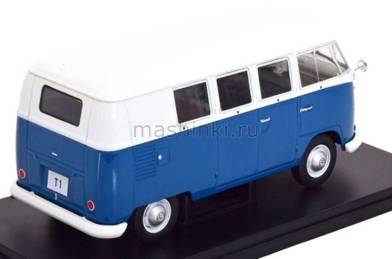 Изображение WHITEBOX 1/24 VW T1 Bus 1960 blue/white