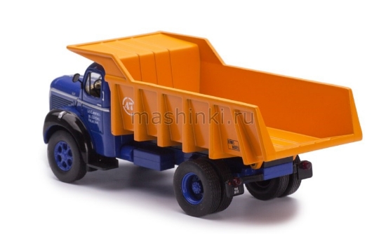 Изображение ALTAYA 1/43 BERLIET GLM 10 самосвал 1953 blue/orange