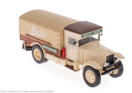 Изображение ALTAYA 1/43 BERLIET GVL 28 Diesel Alger-Gao-Alger 1932 cream