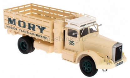 Изображение ALTAYA 1/43 BERLIET GDME10 газогенераторный грузовик Mory Mission Transsaharienne 1941 sand