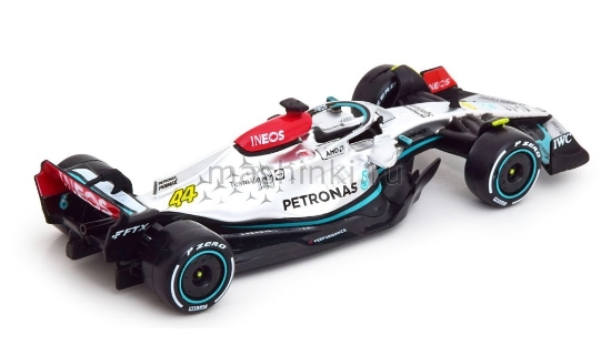 Изображение BBURAGO 1/43 MERCEDES AMG F1 W13 E-Performance №44 Petronas Team L.Hamilton Formula 1 2022