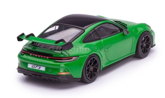 Изображение SOLIDO 1/43 PORSCE 911 (992) GT3 Baujahr 2022 green