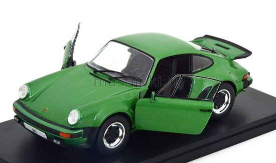 Изображение WHITEBOX 1/24 PORSCHE 911 Turbo (930) 1974 green metallic