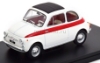 Изображение WHITEBOX 1/24 FIAT 500 1960 white/red