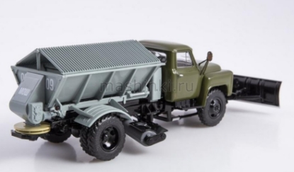 Изображение SSM 1/43 ПР-53(52) пескоразбрасыватель хаки/серый