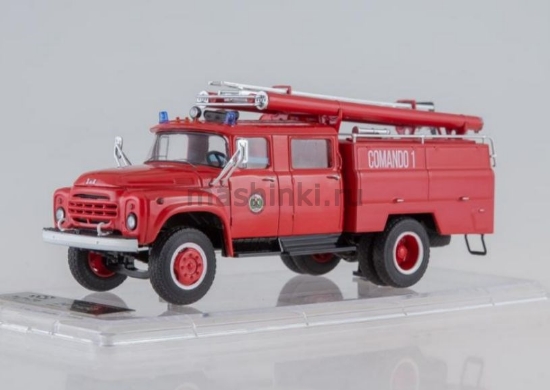 Изображение SSM 1/43 АЦ-40 (130) Куба пожарный красный (тираж 450 шт)