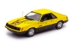 Изображение GREENLIGHT 1/18 FORD Mustang Cobra Fastback 1979 bright yellow/black and red cobra hood graphics