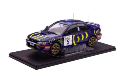 Изображение IXO 1/18 SUBARU Impreza 555 №5 Sainz/LMoya 4 место Rally Tour de Corse 1995