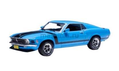 Изображение IXO 1/43 FORD Mustang Boss 302 1970 blue