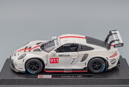 Изображение BBURAGO 1/24 PORSCHE 911 RSR GT white/белый