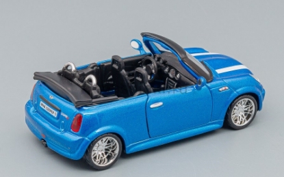 Изображение BBURAGO 1/32 MINI Cooper S Cabriolet blue/синий