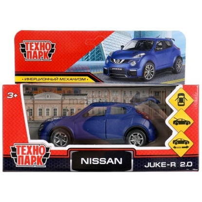 Изображение ТЕХНОПАРК NISSAN Juke-R 2.0 Soft 12 см синий