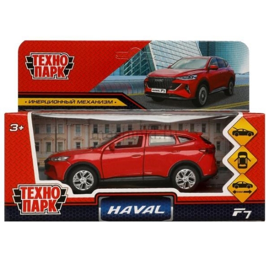 Изображение ТЕХНОПАРК HAVAL F7 12 см красный