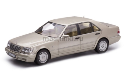 Изображение NOREV 1/18 MERCEDES-BENZ S600 (W140) 1997 silver