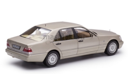 Изображение NOREV 1/18 MERCEDES-BENZ S600 (W140) 1997 silver