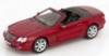 Изображение NOREV 1/18 MERCEDES-BENZ SL 500 Cabriolet (R230) жесткая крыша 2003 red metallic (тираж 300 шт)