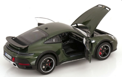 Изображение NOREV 1/18 PORSCHE 911 Dakar (992) 2023 oak green metallic