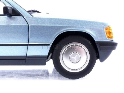 Изображение NOREV 1/18 MERCEDES-BENZ 190E (W201) 1984 light blue metallic