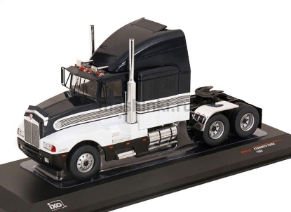 Изображение IXO 1/43 Седельный тягач KENWORTH T600A 1986 black-white
