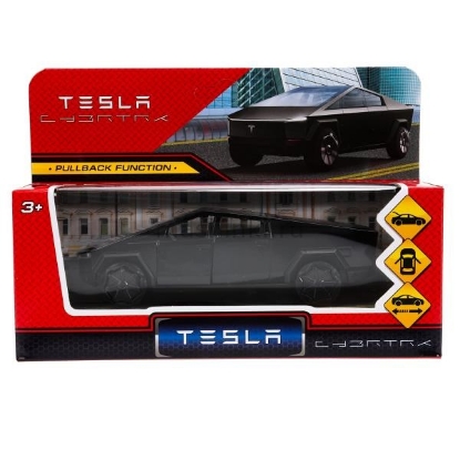 Изображение ТЕХНОПАРК TESLA Cybertruck 13,7 см глянцевый черный