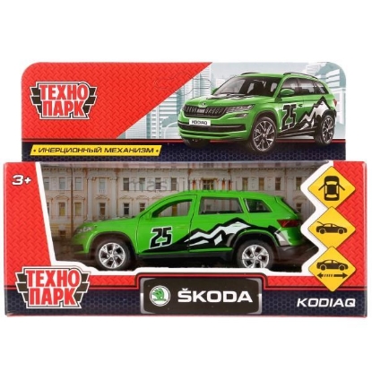 Изображение ТЕХНОПАРК SKODA Kodiaq Спорт 12 см зеленый