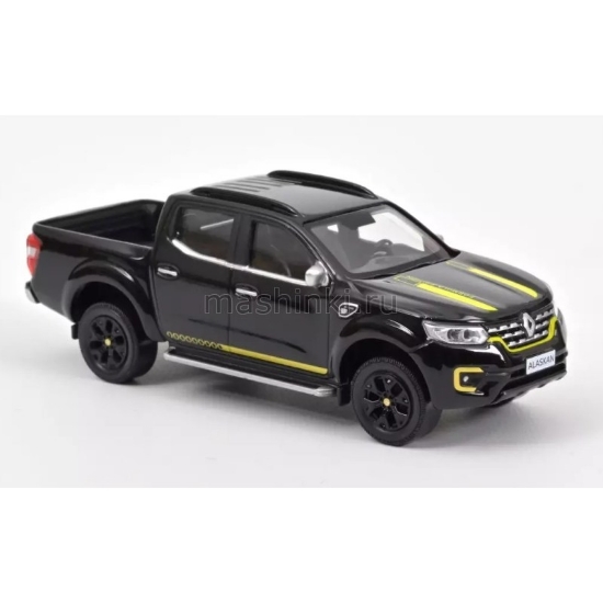 Изображение NOREV 1/43 RENAULT Alaskan Formula Edition пикап 4x4 2018 black