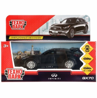 Изображение ТЕХНОПАРК INFINITI QX70 12 см черный