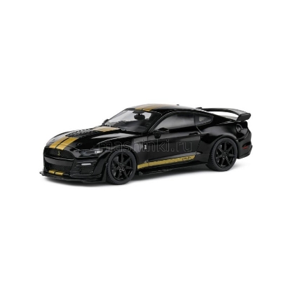 Изображение SOLIDO 1/43 FORD Mustang Shelby GT500 2020 black/gold