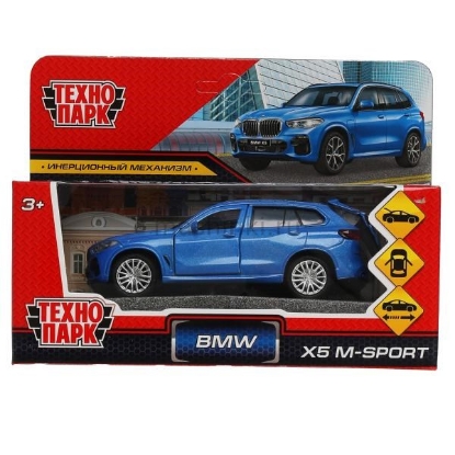 Изображение ТЕХНОПАРК BMW X5 M-Sport 12 см синий
