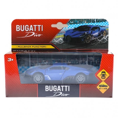 Изображение ТЕХНОПАРК BUGATTI Divo спорткар 12 см синий