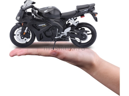 Изображение MAISTO 1/12 Мотоцикл HONDA CBR1000RR black/черный