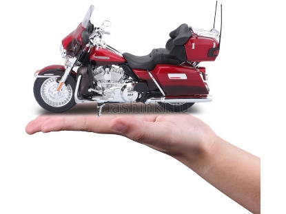 Изображение MAISTO 1/12 Мотоцикл HARLEY-DAVIDSON FLHTK Electra Glide Ultra Limited red/красный