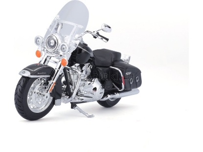 Изображение MAISTO 1/12 Мотоцикл HARLEY-DAVIDSON FLHRC Road King Classic black/черный