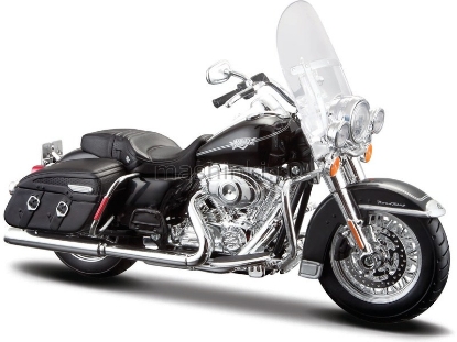 Изображение MAISTO 1/12 Мотоцикл HARLEY-DAVIDSON FLHRC Road King Classic black/черный