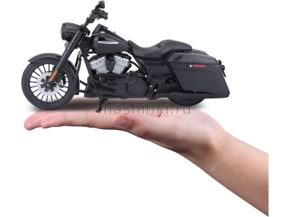 Изображение MAISTO 1/12 Мотоцикл HARLEY-DAVIDSON 2017 Road King Special black/черный