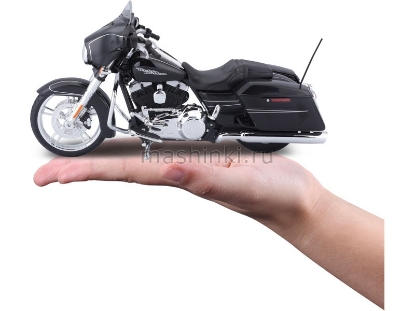 Изображение MAISTO 1/12 Мотоцикл HARLEY-DAVIDSON 2015 Street Glide Special black/черный